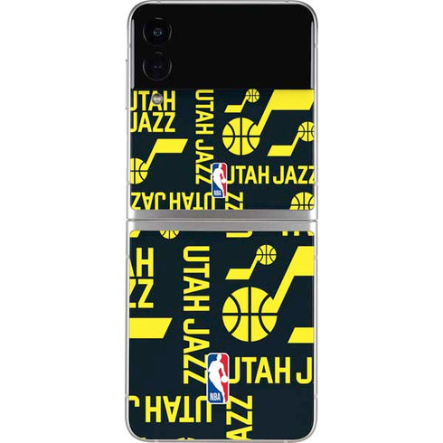 NBA Utah Jazz Blast Galaxy Z Flip3 5G Skin