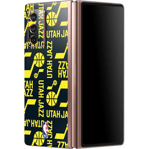 NBA Utah Jazz Blast Galaxy Z Fold2 5G Skin