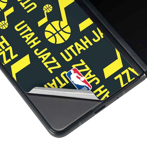 NBA Utah Jazz Blast Galaxy Z Fold3 5G Skin