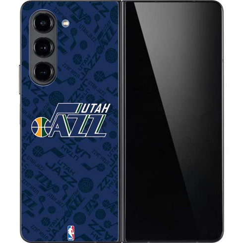 NBA Utah Jazz Blast Galaxy Z Fold5 5G Skin