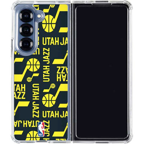 NBA Utah Jazz Blast Galaxy Z Fold6 Clear Case