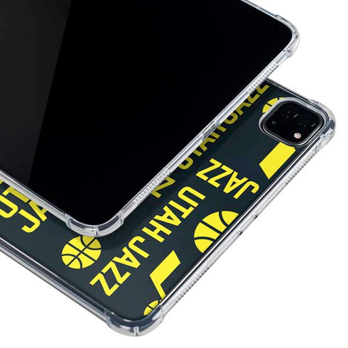 NBA Utah Jazz Blast iPad Pro 12.9in (2020) Clear Case