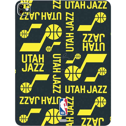 NBA Utah Jazz Blast iPad Pro 13in M4 (2024) Skin