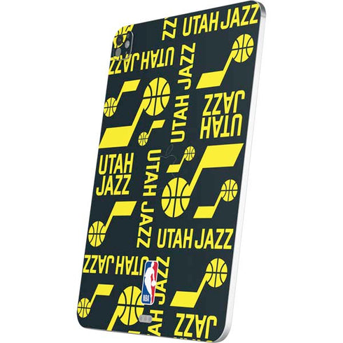 NBA Utah Jazz Blast iPad Pro 13in M4 (2024) Skin