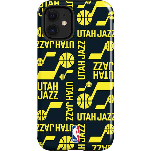 NBA Utah Jazz Blast iPhone 12 Mini Impact Case