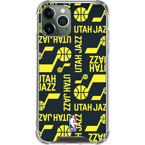 NBA Utah Jazz Blast iPhone 12 Pro Max Clear Case