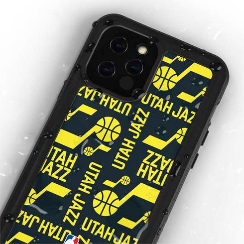 NBA Utah Jazz Blast iPhone 12 Pro Max Waterproof Case