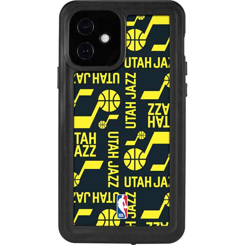 NBA Utah Jazz Blast iPhone 12 Waterproof Case
