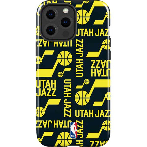 NBA Utah Jazz Blast iPhone 13 Pro Max Impact Case