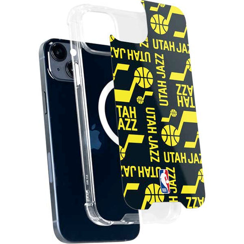 NBA Utah Jazz Blast iPhone 14 MagSafe Case