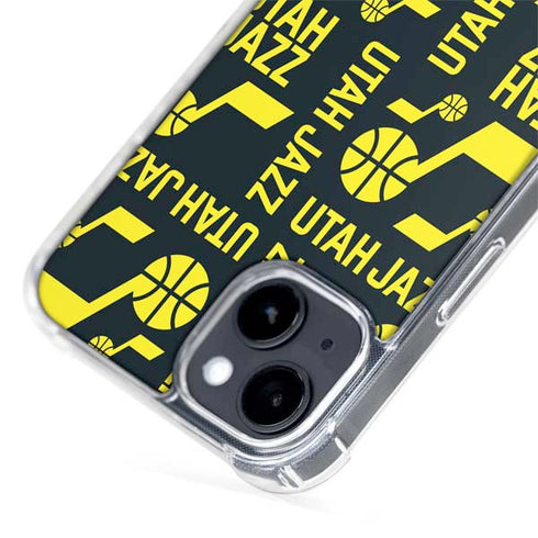 NBA Utah Jazz Blast iPhone 14 MagSafe Case