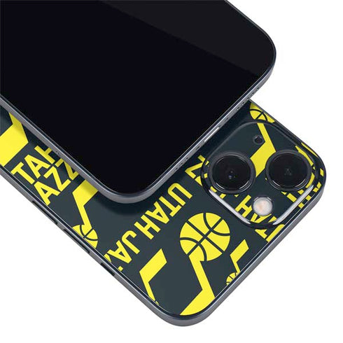 NBA Utah Jazz Blast iPhone 14 Plus Skin