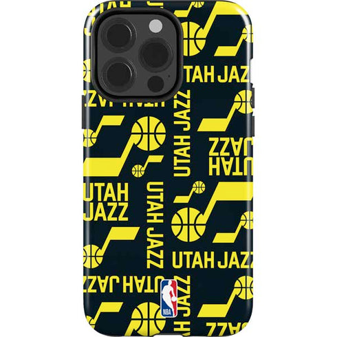 NBA Utah Jazz Blast iPhone 14 Pro Impact Case