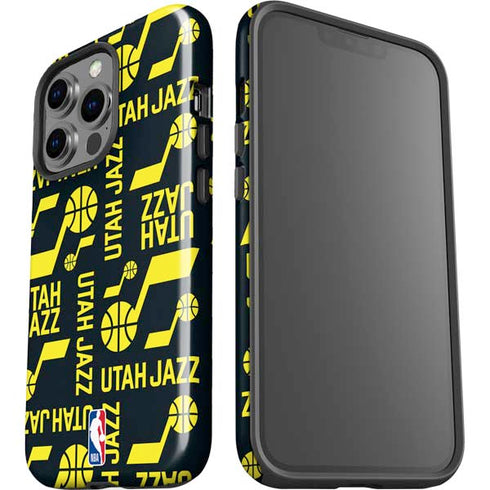 NBA Utah Jazz Blast iPhone 14 Pro Impact Case