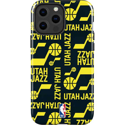 NBA Utah Jazz Blast iPhone 14 Pro Max Impact Case