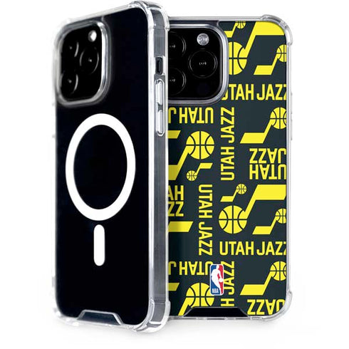NBA Utah Jazz Blast iPhone 14 Pro Max MagSafe Case