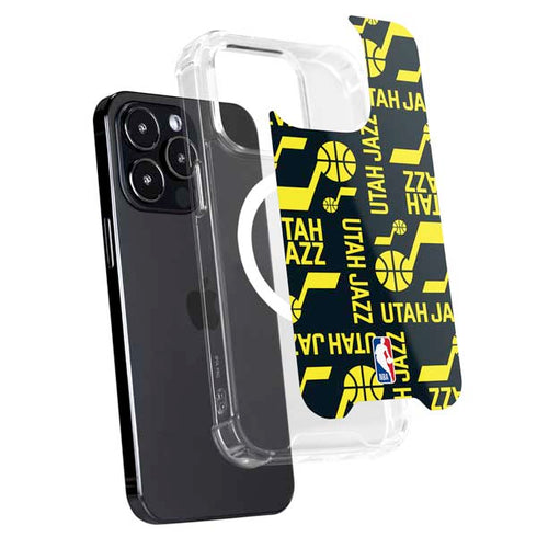 NBA Utah Jazz Blast iPhone 14 Pro Max MagSafe Case