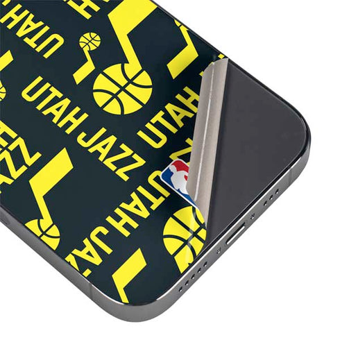 NBA Utah Jazz Blast iPhone 14 Pro Skin