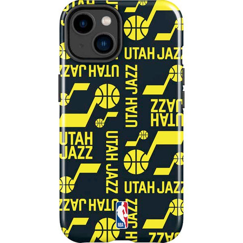NBA Utah Jazz Blast iPhone 15 Impact Case