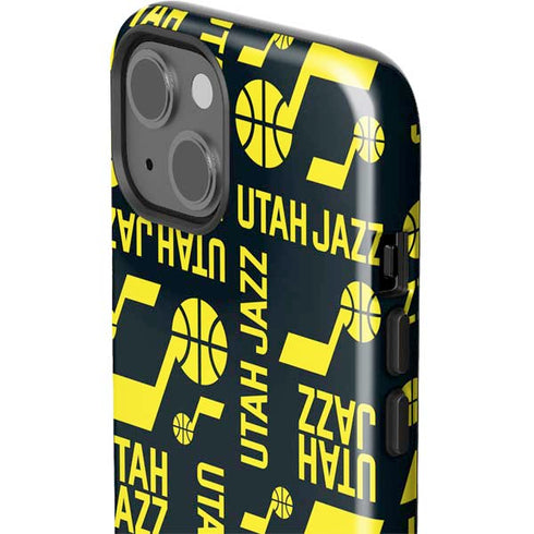 NBA Utah Jazz Blast iPhone 15 Impact Case