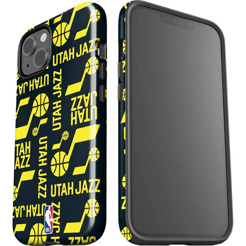 NBA Utah Jazz Blast iPhone 15 Impact Case