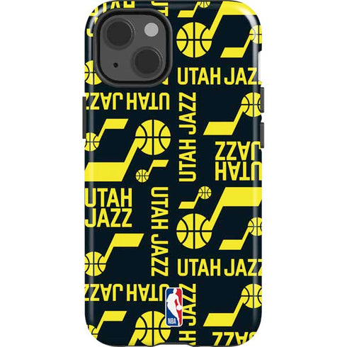 NBA Utah Jazz Blast iPhone 15 Plus Impact Case