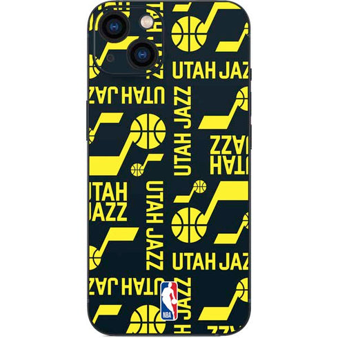 NBA Utah Jazz Blast iPhone 15 Plus Skin