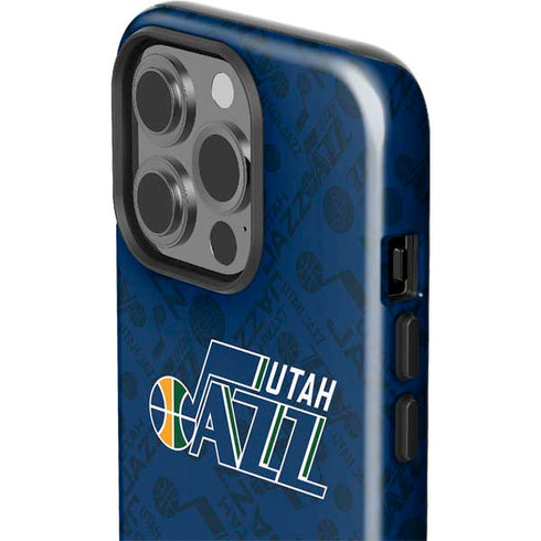 NBA Utah Jazz Blast iPhone 15 Pro Impact Case