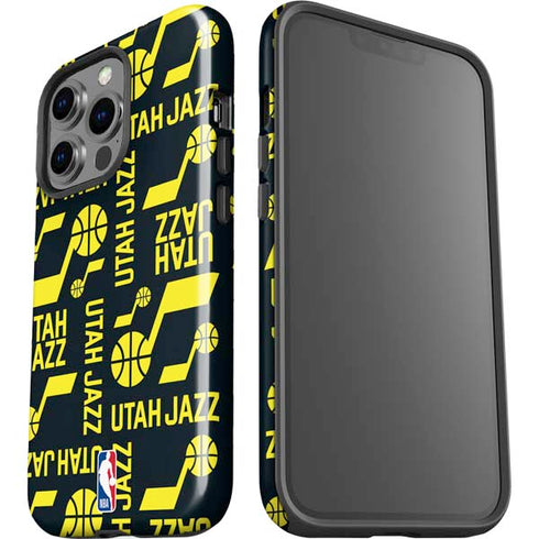 NBA Utah Jazz Blast iPhone 15 Pro Impact Case