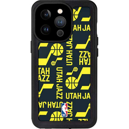 NBA Utah Jazz Blast iPhone 15 Pro Waterproof Case
