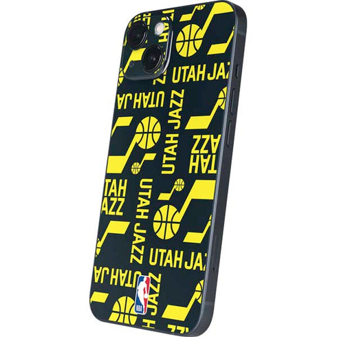 NBA Utah Jazz Blast iPhone 15 Skin