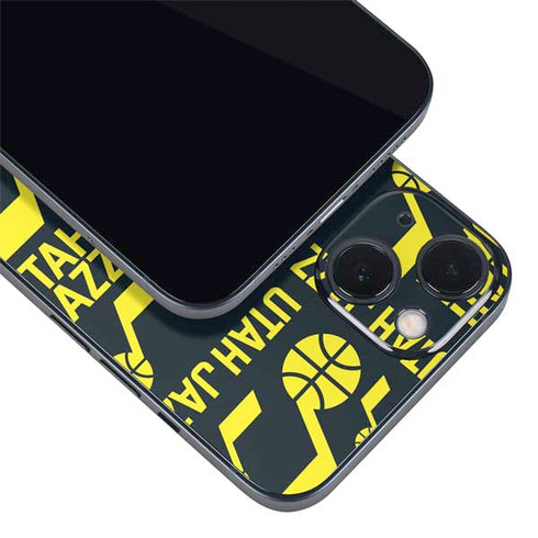 NBA Utah Jazz Blast iPhone 15 Skin
