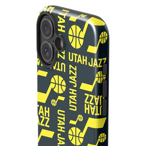 NBA Utah Jazz Blast iPhone 16 Impact Case