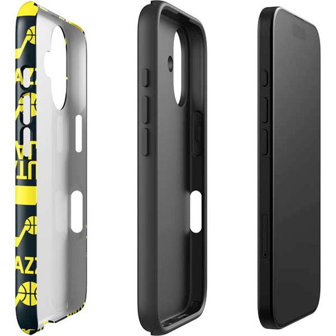 NBA Utah Jazz Blast iPhone 16 Impact Case