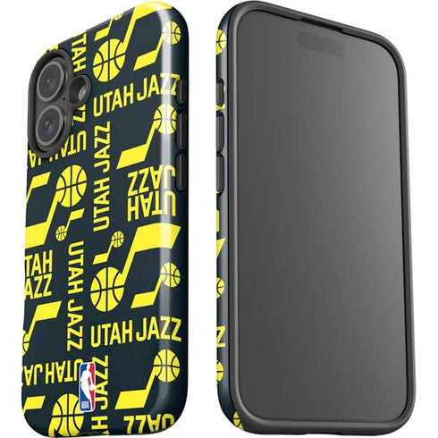 NBA Utah Jazz Blast iPhone 16 Impact Case