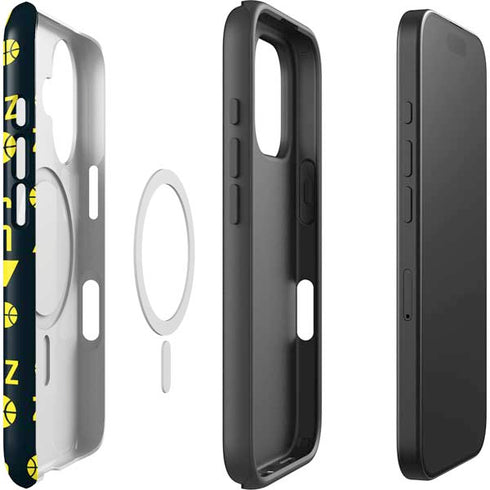 NBA Utah Jazz Blast iPhone 16 Magsafe Impact Case