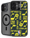 NBA Utah Jazz Blast iPhone 16 Plus Kickstand Case