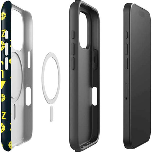NBA Utah Jazz Blast iPhone 16 Pro Magsafe Impact Case