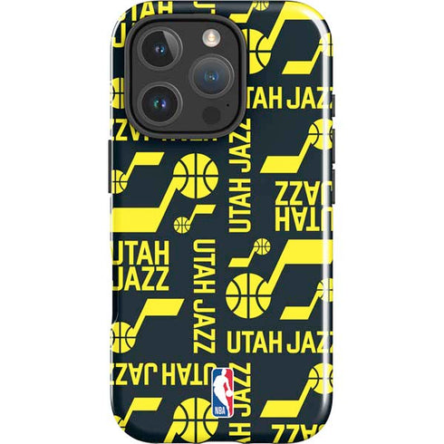 NBA Utah Jazz Blast iPhone 16 Pro Max Impact Case