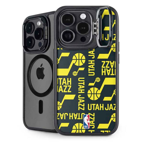 NBA Utah Jazz Blast iPhone 16 Pro Max Kickstand Case