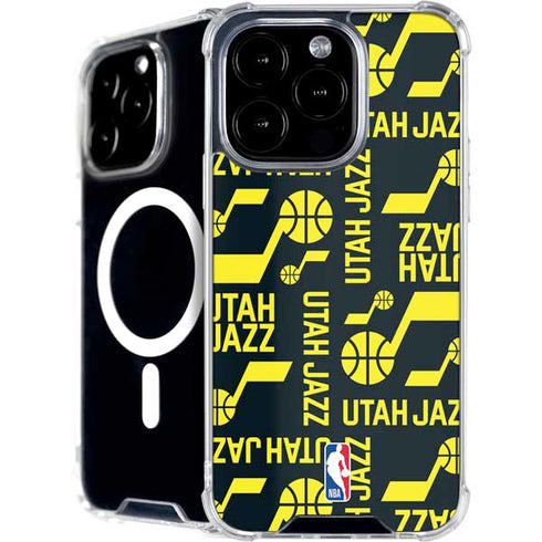 NBA Utah Jazz Blast iPhone 16 Pro Max MagSafe Case