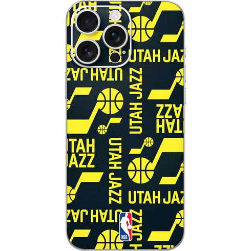 NBA Utah Jazz Blast iPhone 16 Pro Max Skin