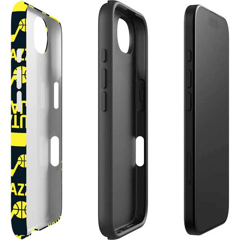 NBA Utah Jazz Blast iPhone 16e Impact Case