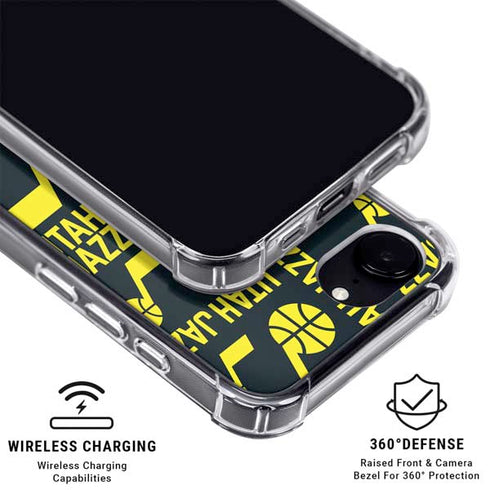 NBA Utah Jazz Blast iPhone 16e MagSafe Case