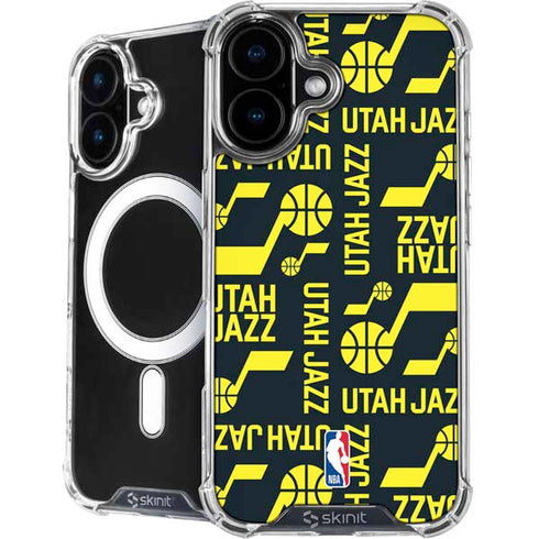 NBA Utah Jazz Blast iPhone 17 MagSafe Case