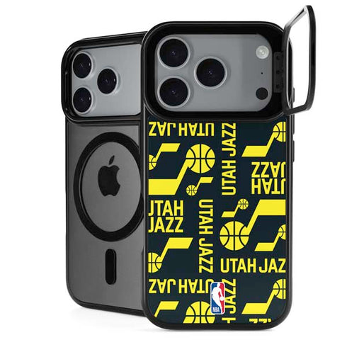 NBA Utah Jazz Blast iPhone 18 Pro Max Kickstand Case