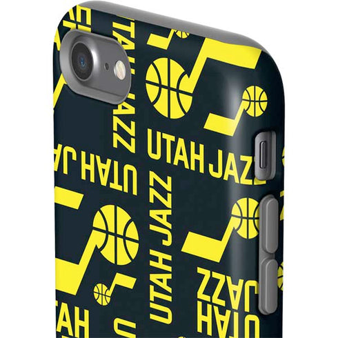 NBA Utah Jazz Blast iPhone SE (2nd & 3rd Gen) Pro Case