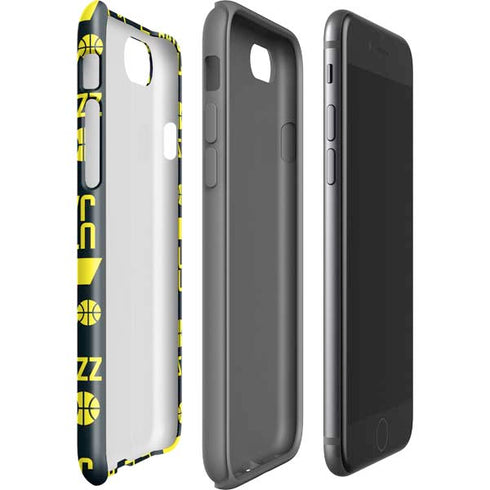 NBA Utah Jazz Blast iPhone SE (2nd & 3rd Gen) Pro Case