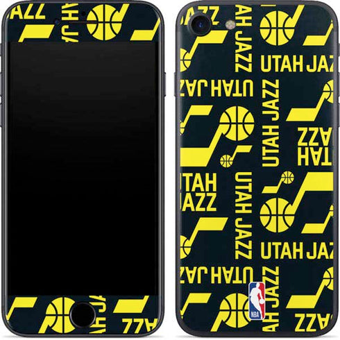 NBA Utah Jazz Blast iPhone SE (2nd & 3rd Gen) Skin