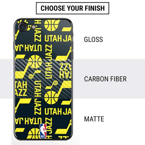 NBA Utah Jazz Blast iPhone SE (2nd & 3rd Gen) Skin